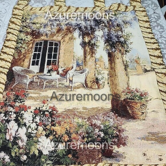 Elegant Garden Tapestry Wall Hanging - Picture 1 of 7